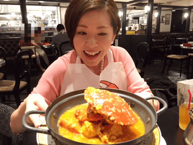旅費要らず‼シンガポールが大名にやってきた！名物チリクラブを食してきました！