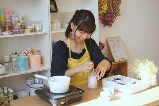 13万6500円で資格取得し、キャンドル作りのスクールを始めたものづくりアーティスト！