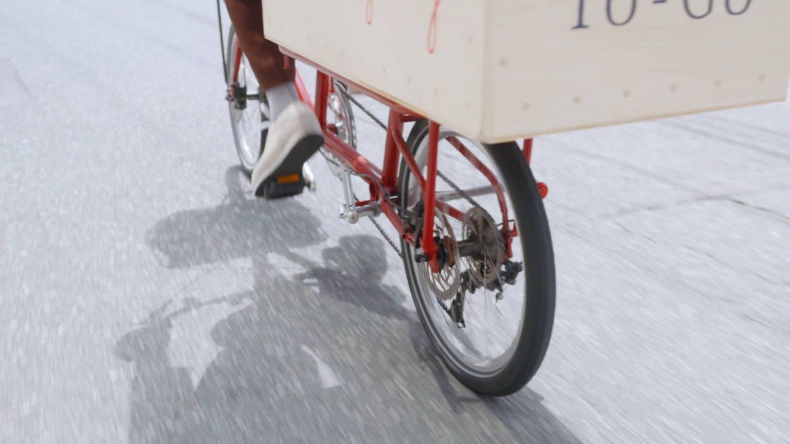 自転車で開業 最小規模のローコストでかなえた自転車移動喫茶の可能性 Mymo マイモ