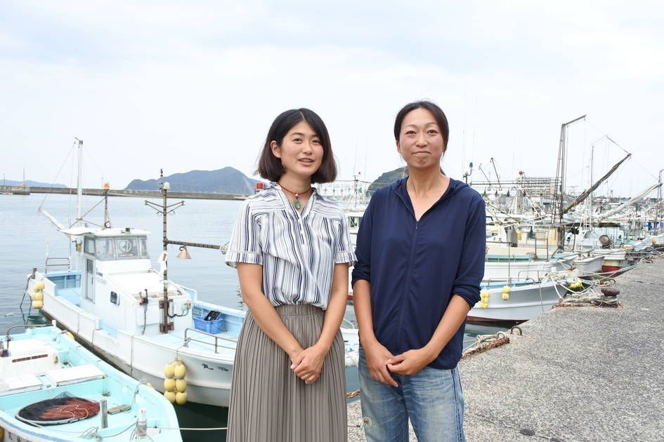 本田藍（左） 林由佳理（右）