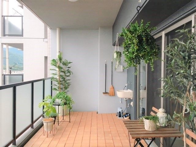 ベランダのグリーン