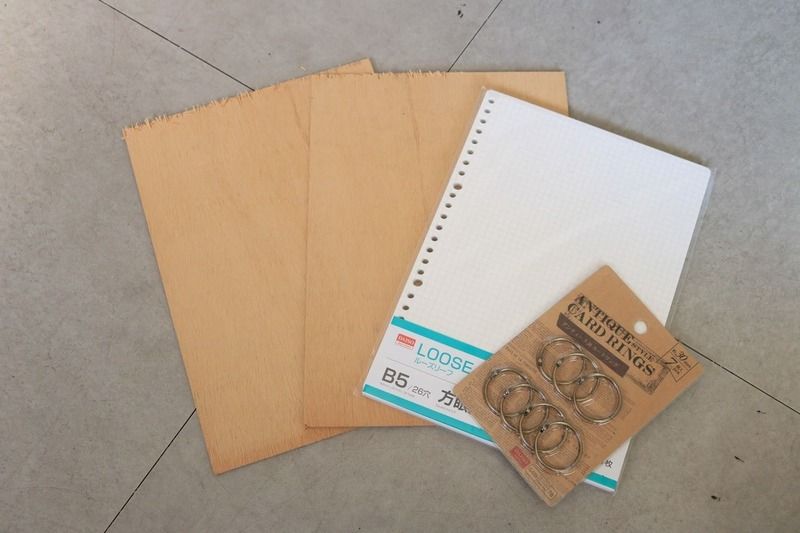 リングノート材料