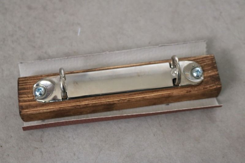 中央にSPF材を置く