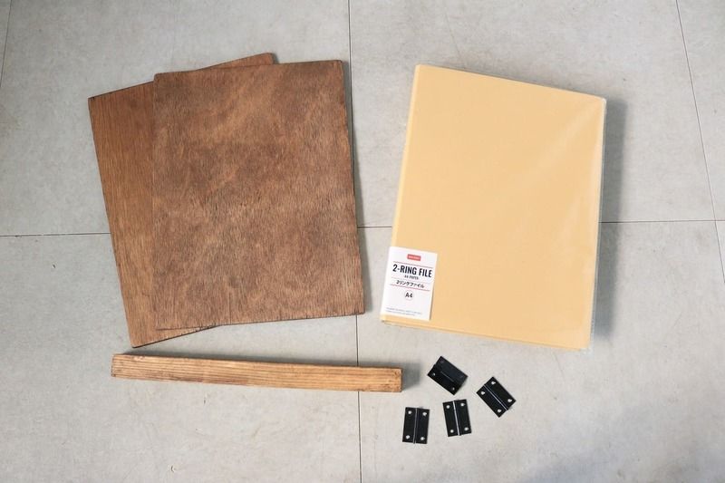 ウッドファイル材料