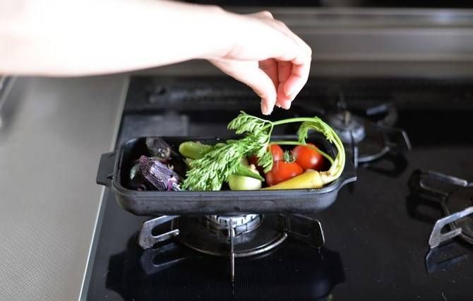 ダッチオーブンでの料理