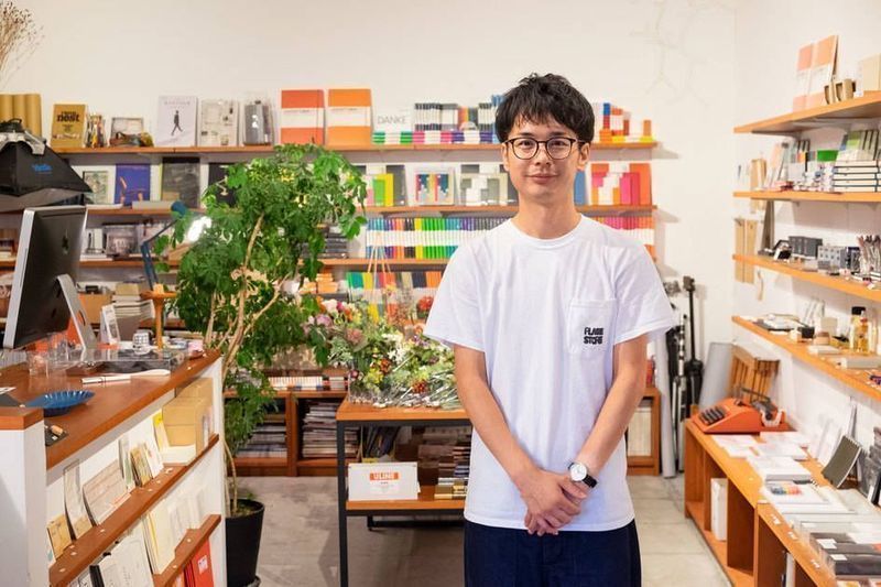 文房具店のオーナー高橋さん画像
