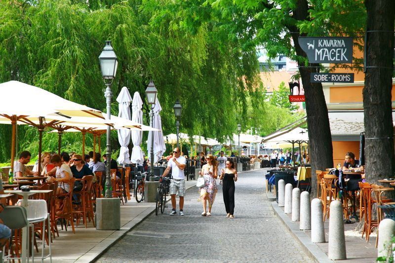 リュプリャナのレストラン