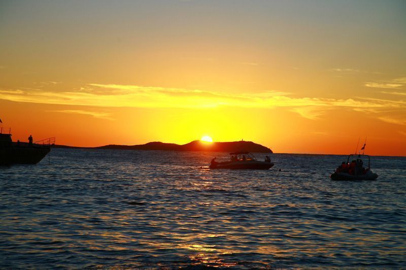 イビザ島の夕日
