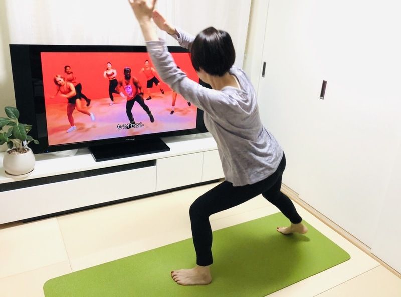 ビリーズブートキャンプ中の山口さん