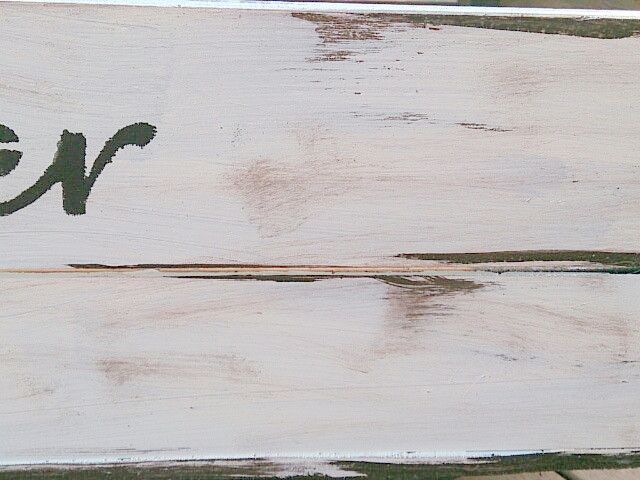 オイルステインで汚す