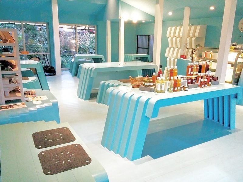 醸造発酵場Suの店内