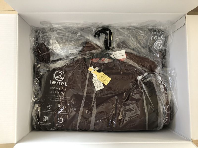 しわになりにくい梱包