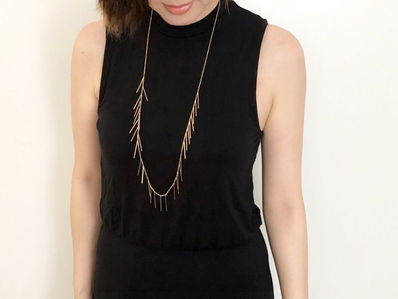 フリンジネックレス