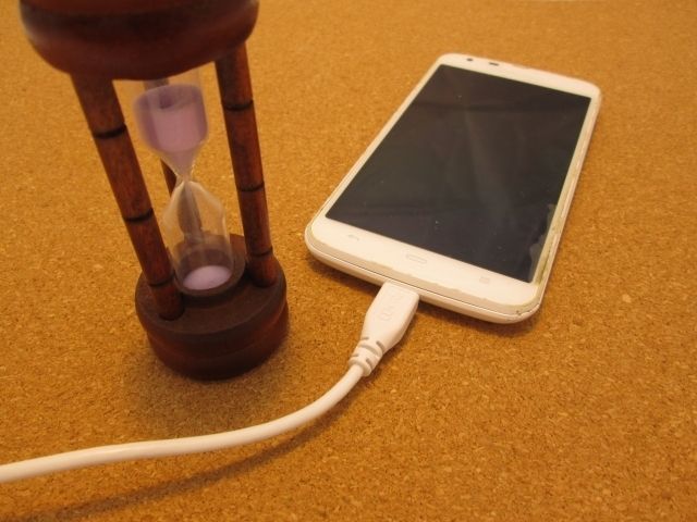 スマホの充電