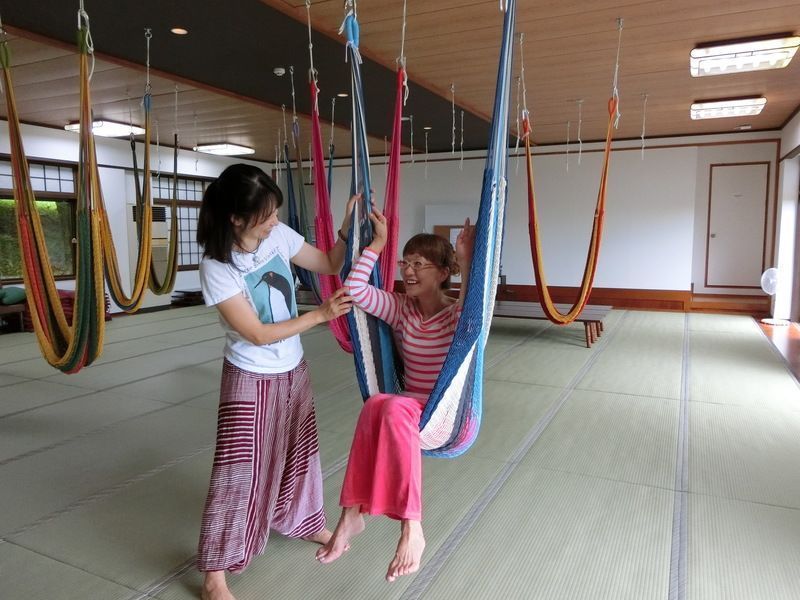 宿の女将さんとトコさん