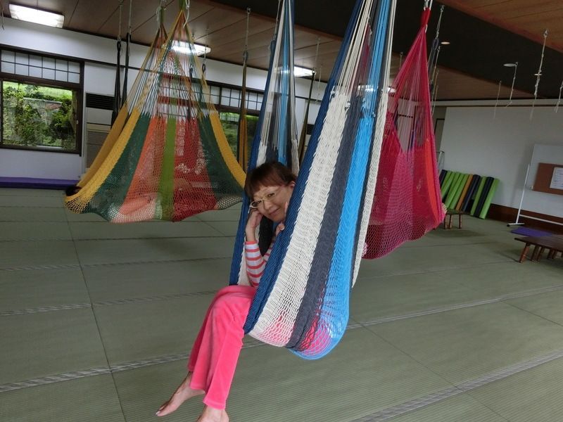 ハンモックとトコさん