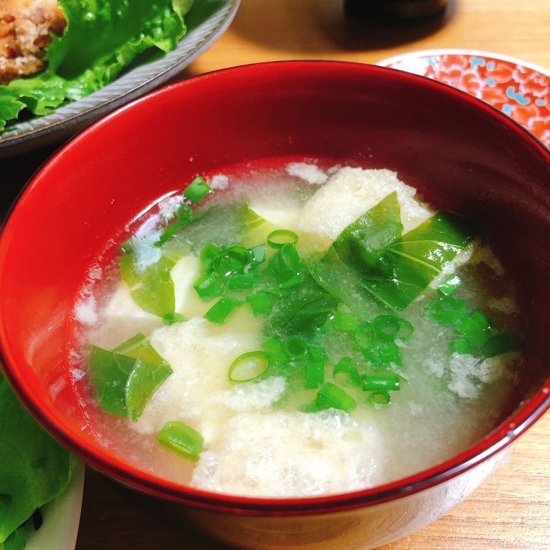 小松菜の味噌汁