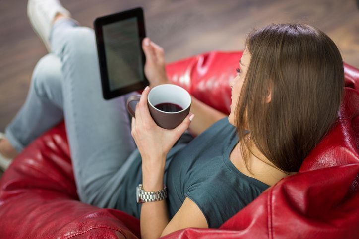 タブレットで読書