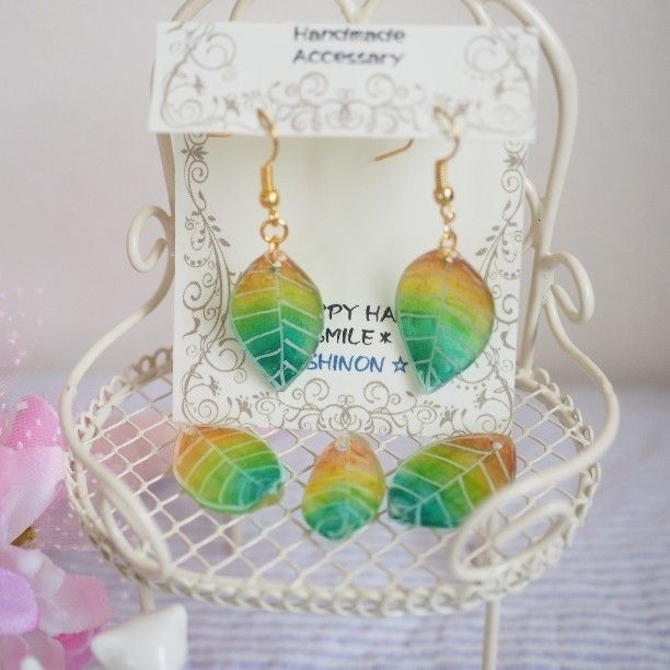 プラバンのピアス