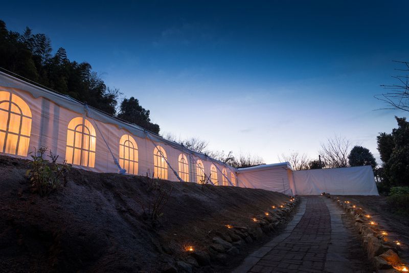 マーキーテント　結婚式