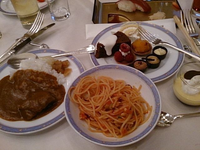 ホテルオークラの食事