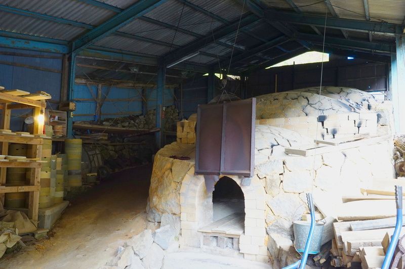 2日間火が入る登り窯