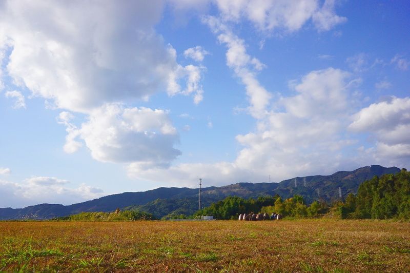 朝倉市の美しい自然風景