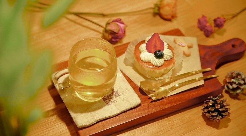 スイーツとお茶