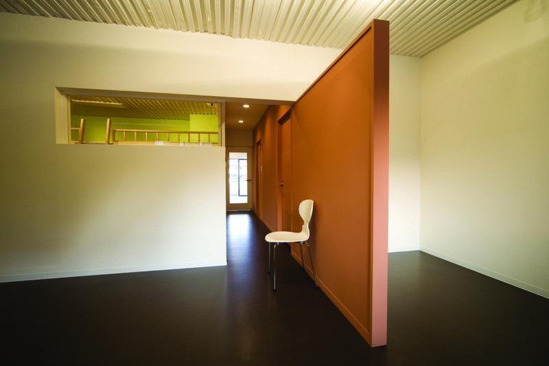 仕事部屋から見た子ども部屋