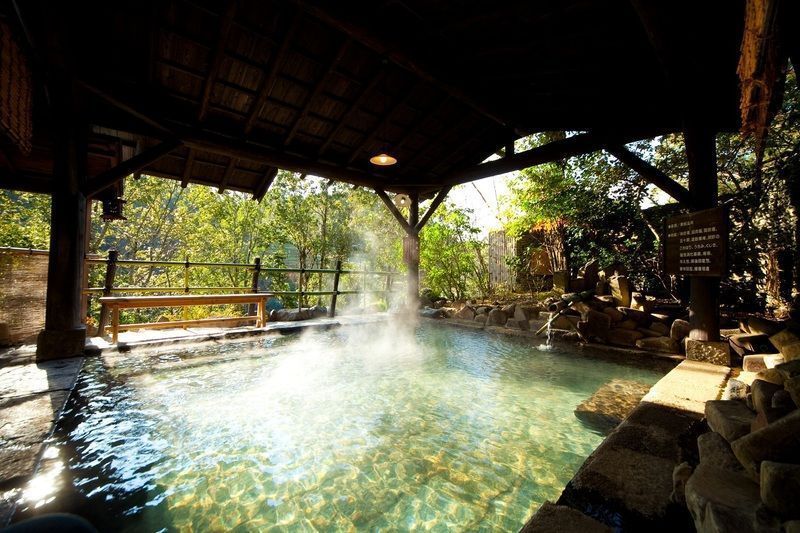 山荘天水露天風呂