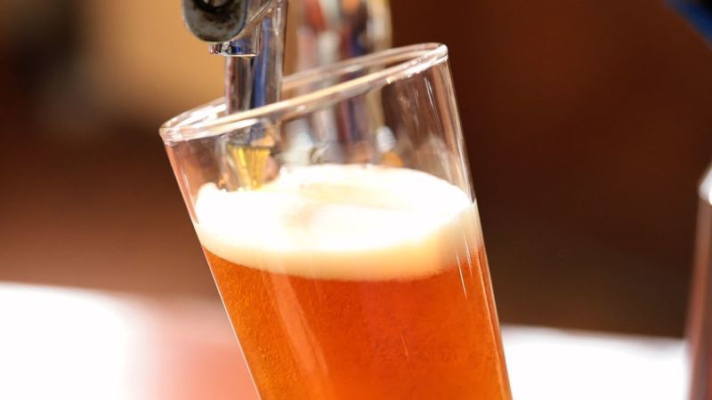 注ぎたての美味しい地ビール