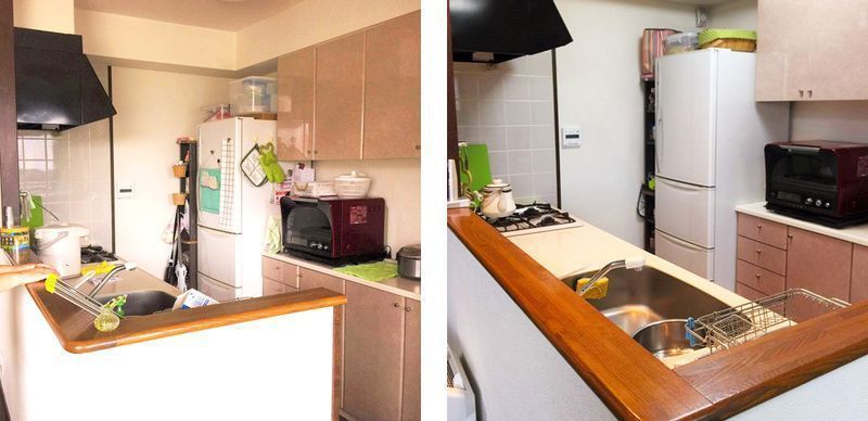 キッチンのビフォーアフター