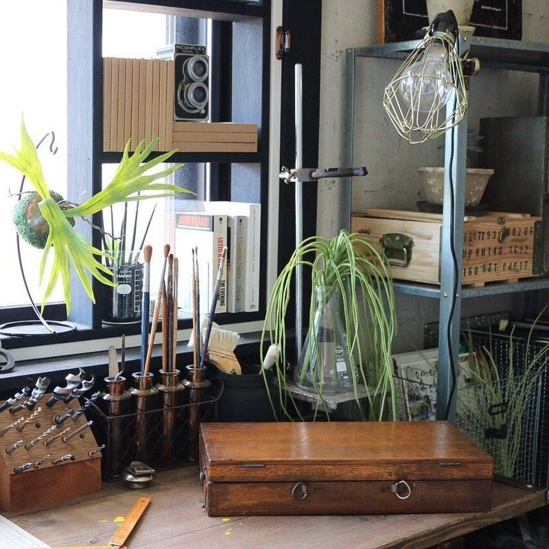 アトリエの照明