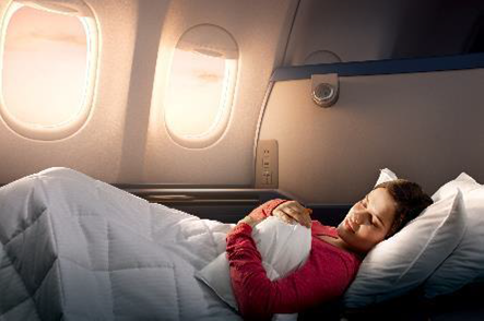 デルタ航空のビジネスクラス