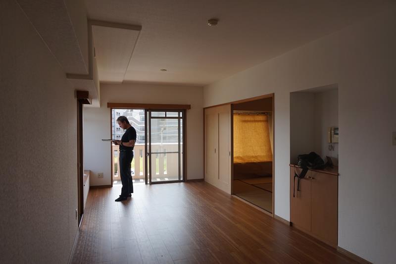 リノベーション前リビング