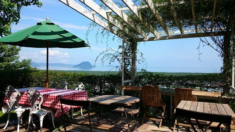 Popoteのテラス席