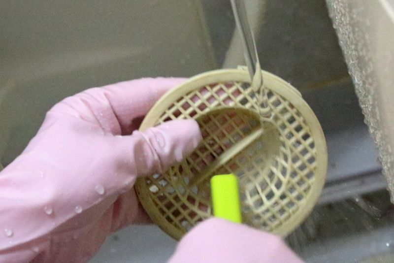 ヘアキャッチャーの掃除