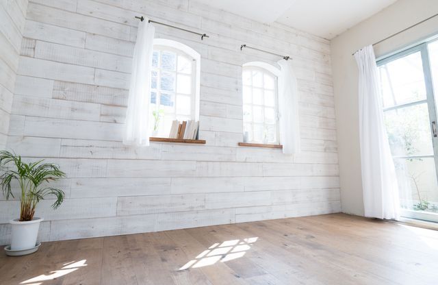 インテリアとカーテン