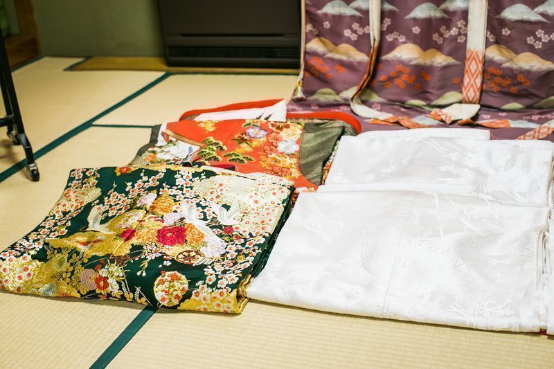 用意された打掛