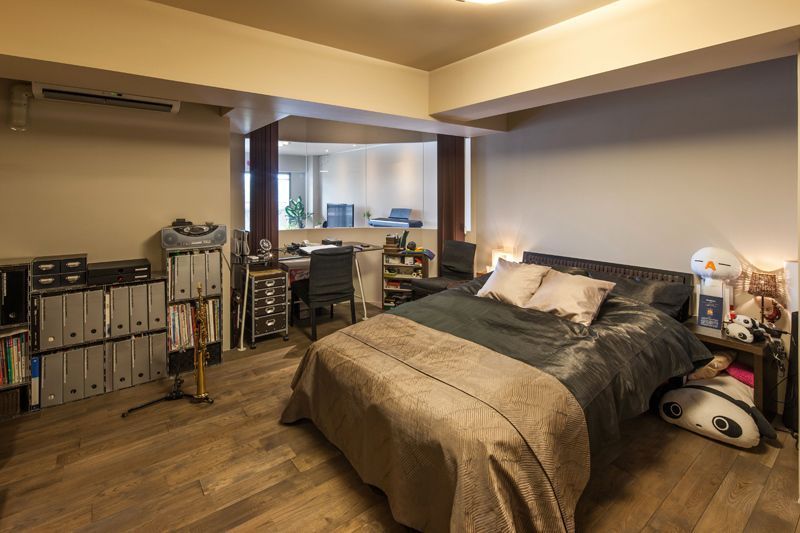 リノベーション後寝室兼スタジオ
