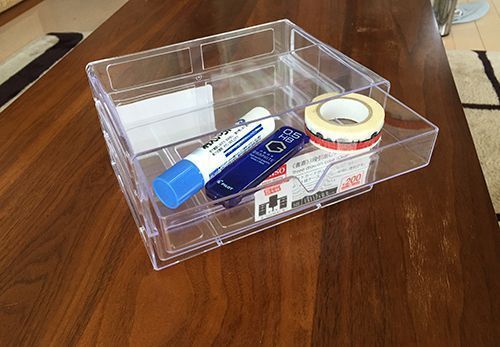 アクリル引出し