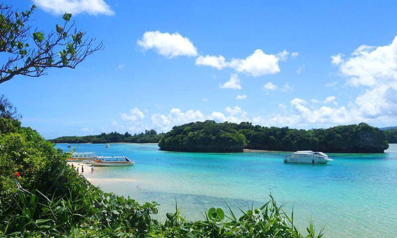 離島のきれいな海