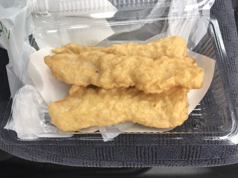 パーラーの天ぷら