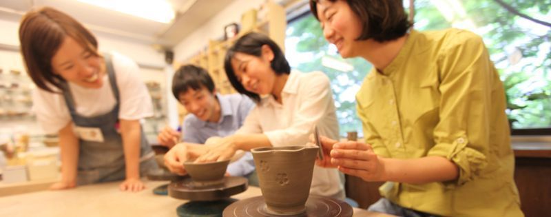 陶芸体験,陶芸教室ゆう工房｜東京, 大阪, 京都, 神戸, 名古屋, 福岡