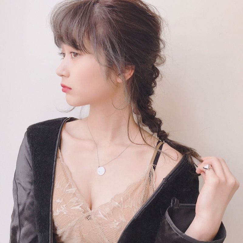 やつなみさんヘアアレンジかわいい