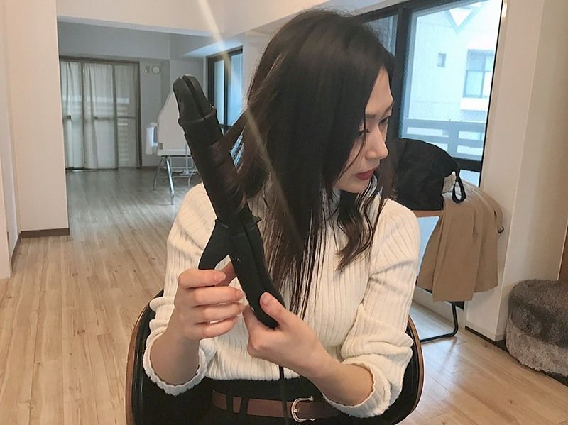 巻き方を教わる