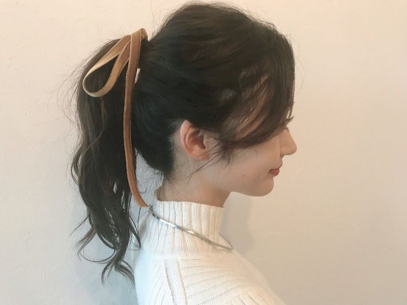 ポニーテル八波さん