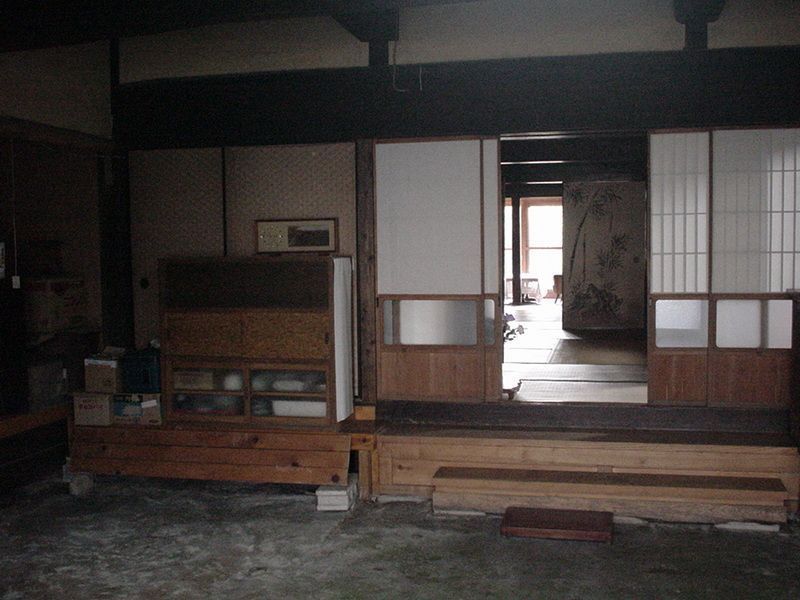 リノベーション前の土間