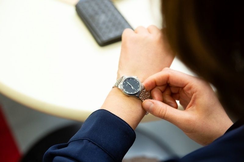 転職祝いにもらったグッチの腕時計