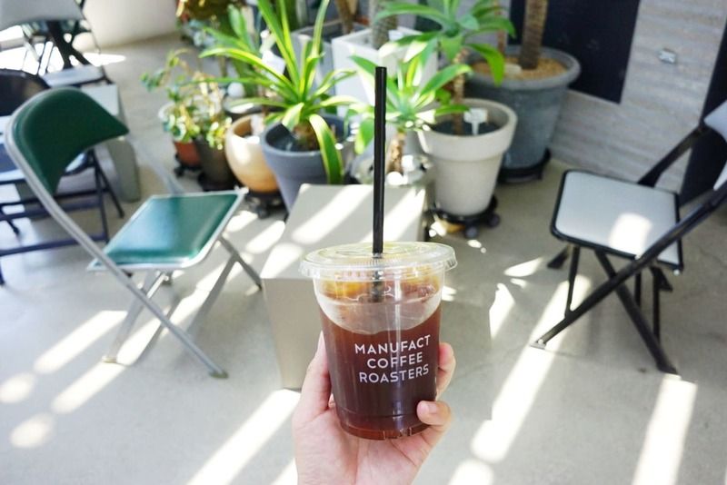狎鴎亭（アックジョン）の『MANUFACT COFFEE ROASTERS』